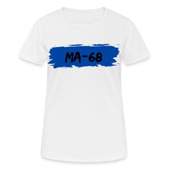 Mannheim - Women's Breathable T-Shirt - white - Front - AI Model Female 172 dark (172cm)