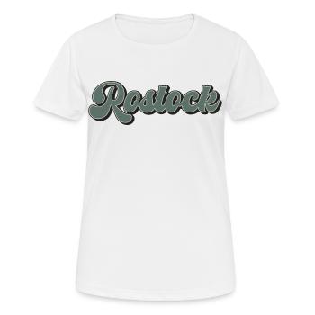 Rostock - T-shirt respirant Femme - blanc - Devant - AI Model Female 172 dark (172cm)