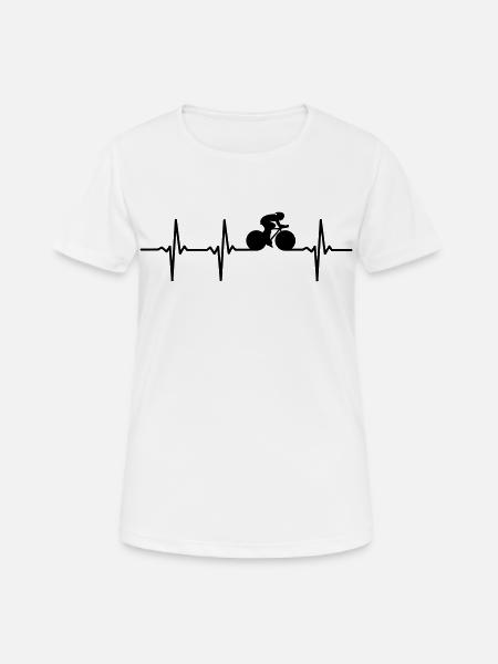 Racing pulse - Women's Breathable T-Shirt - white
