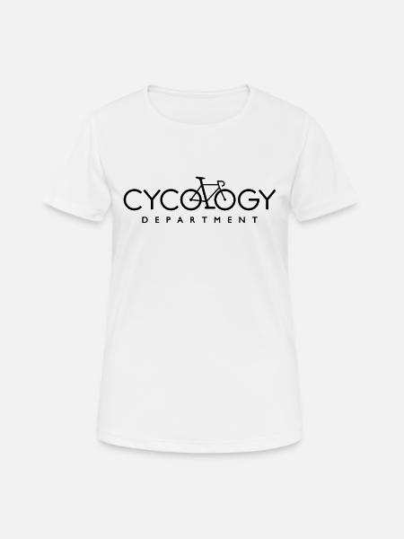 Cycology Department - Women's Breathable T-Shirt - white