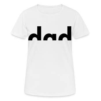Dad Est. 2026 | Vater | Vatertag - Frauen T-Shirt atmungsaktiv - Weiß - Vorne - AI Model Female 172 dark (172cm)