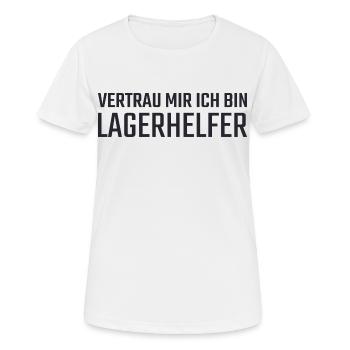 Camp Helper Trust Me - Women's Breathable T-Shirt - white - Front - AI Model Female 172 dark (172cm)