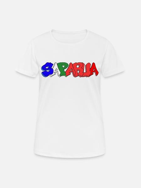 Saparua - Moluccan 4 colors - Women's Breathable T-Shirt - white