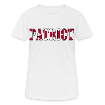 Nordirischer Patriot - Frauen T-Shirt atmungsaktiv - Weiß - Vorne - AI Model Female 172 dark (172cm)