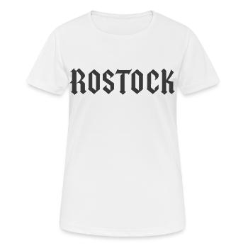 Rostock fracture - Women's Breathable T-Shirt - white - Front - AI Model Female 172 dark (172cm)