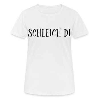 Dialekt bayrisch - Frauen T-Shirt atmungsaktiv - Weiß - Vorne - AI Model Female 172 dark (172cm)