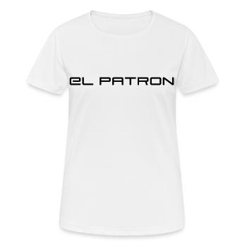El Patron – The Chef Look - Women's Breathable T-Shirt - white - Front - AI Model Female 172 dark (172cm)