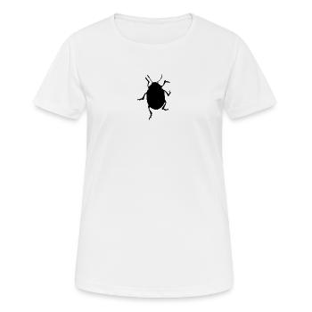 Kartoffelkaefer - Frauen T-Shirt atmungsaktiv - Weiß - Vorne - AI Model Female 172 dark (172cm)