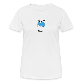 like wooh - Frauen T-Shirt atmungsaktiv - Weiß - Vorne - AI Model Female 172 dark (172cm)