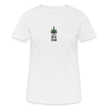 Let It Grow Let It Glow - Women's Breathable T-Shirt - white - Front - AI Model Female 172 dark (172cm)