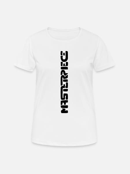 Masterpiece (vertical) - Women's Breathable T-Shirt - white