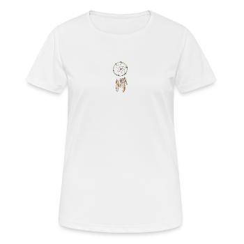 Attrape-rêves - T-shirt respirant Femme - blanc - Devant - AI Model Female 172 dark (172cm)