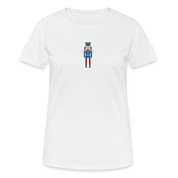 Casse Noisette - T-shirt respirant Femme - blanc - Devant - AI Model Female 172 dark (172cm)