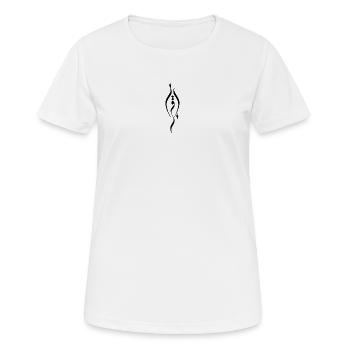 Read- in arabic - Women's Breathable T-Shirt - white - Front - AI Model Female 172 dark (172cm)