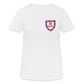 bédame vendeen - T-shirt respirant Femme - blanc - Devant - AI Model Female 172 dark (172cm)