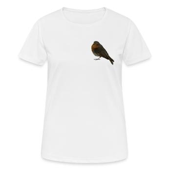 Robin - Women's Breathable T-Shirt - white - Front - AI Model Female 172 dark (172cm)