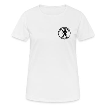 Wahlberliner Seit 2019 - Berlin Umzug Geschenk - Frauen T-Shirt atmungsaktiv - Weiß - Vorne - AI Model Female 172 dark (172cm)