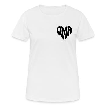 granny - Women's Breathable T-Shirt - white - Front - AI Model Female 172 dark (172cm)