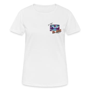 St. Acid - T-shirt respirant Femme - blanc - Devant - AI Model Female 172 dark (172cm)