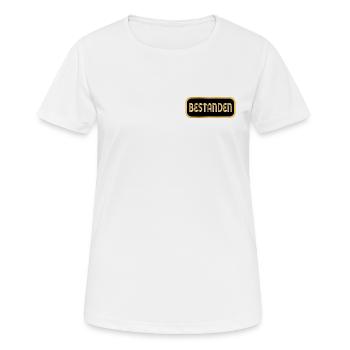 Congratulations driver's license passed - Women's Breathable T-Shirt - white - Front - AI Model Female 172 dark (172cm)