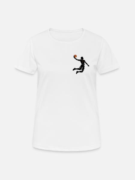 Japanese Basketball Motivation - Women's Breathable T-Shirt - white