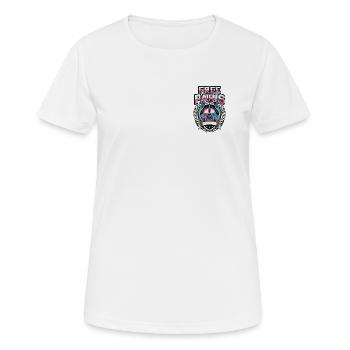 Free Paris - Frauen T-Shirt atmungsaktiv - Weiß - Vorne - AI Model Female 172 dark (172cm)