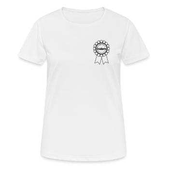 Beste Erzieherin - Frauen T-Shirt atmungsaktiv - Weiß - Vorne - AI Model Female 172 dark (172cm)