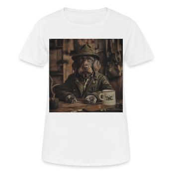 Mr. Chief Forester - Women's Breathable T-Shirt - white - Front - AI Model Female 172 dark (172cm)