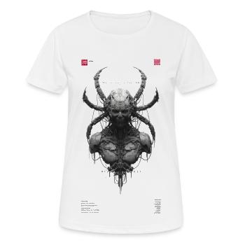 Digital god - Frauen T-Shirt atmungsaktiv - Weiß - Vorne - AI Model Female 172 dark (172cm)