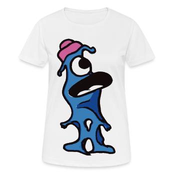 Horst extraterrestre - T-shirt respirant Femme - blanc - Devant - AI Model Female 172 dark (172cm)