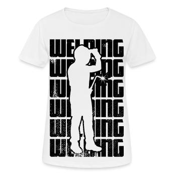 Weld - Women's Breathable T-Shirt - white - Front - AI Model Female 172 dark (172cm)
