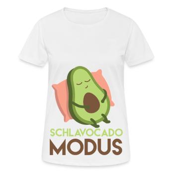 Schlavocado Mode - Women's Breathable T-Shirt - white - Front - AI Model Female 172 dark (172cm)
