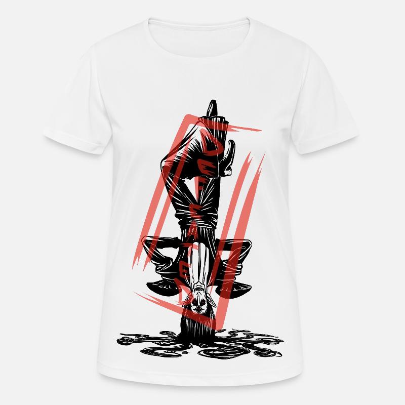 The defeated: Witch Vampire Monster - Women's Breathable T-Shirt - white