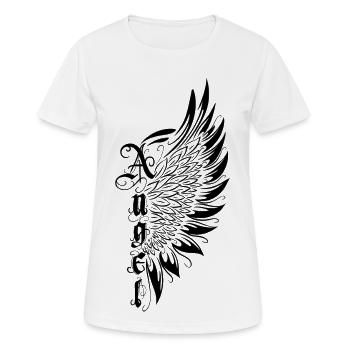 Ange ailé Ange ailé - T-shirt respirant Femme - blanc - Devant - AI Model Female 172 dark (172cm)