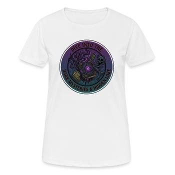 Dark Romance - Women's Breathable T-Shirt - white - Front - AI Model Female 172 dark (172cm)