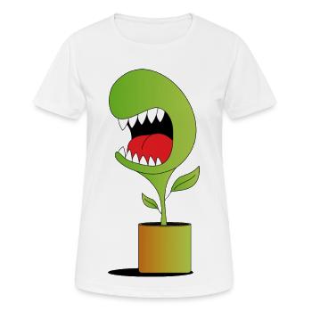 Plant - Women's Breathable T-Shirt - white - Front - AI Model Female 172 dark (172cm)