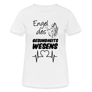 Engel des Gesundheitswesens Geschenk Medizin - Frauen T-Shirt atmungsaktiv - Weiß - Vorne - AI Model Female 172 dark (172cm)
