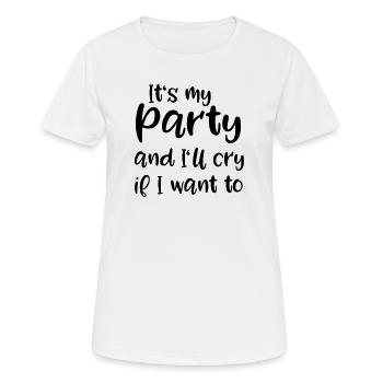 farewell - Women's Breathable T-Shirt - white - Front - AI Model Female 172 dark (172cm)