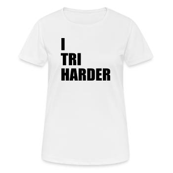 Triathlon - T-shirt respirant Femme - blanc - Devant - AI Model Female 172 dark (172cm)