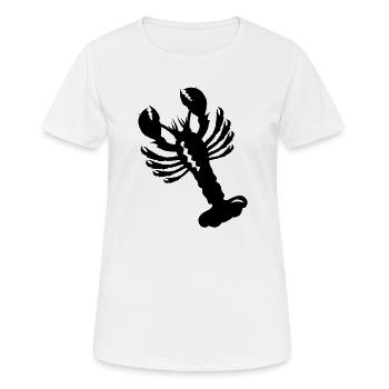 Hummer - Frauen T-Shirt atmungsaktiv - Weiß - Vorne - AI Model Female 172 dark (172cm)
