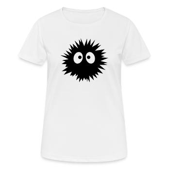 Wusel | Explosion | Monster | Boom - T-shirt respirant Femme - blanc - Devant - AI Model Female 172 dark (172cm)