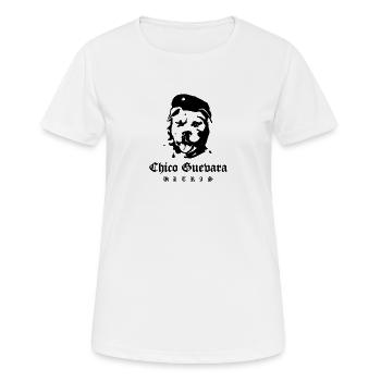 Chico Guevara Ultras - Frauen T-Shirt atmungsaktiv - Weiß - Vorne - AI Model Female 172 dark (172cm)