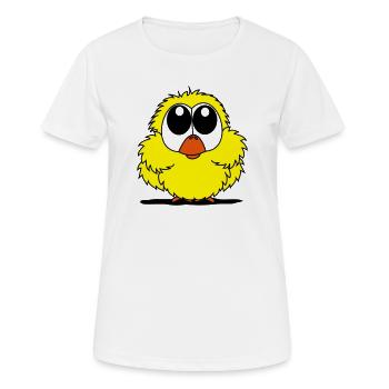 Chick - Women's Breathable T-Shirt - white - Front - AI Model Female 172 dark (172cm)