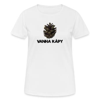 Vieux tas - T-shirt respirant Femme - blanc - Devant - AI Model Female 172 dark (172cm)