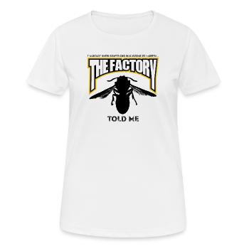 The Wasp Factory - Women's Breathable T-Shirt - white - Front - AI Model Female 172 dark (172cm)