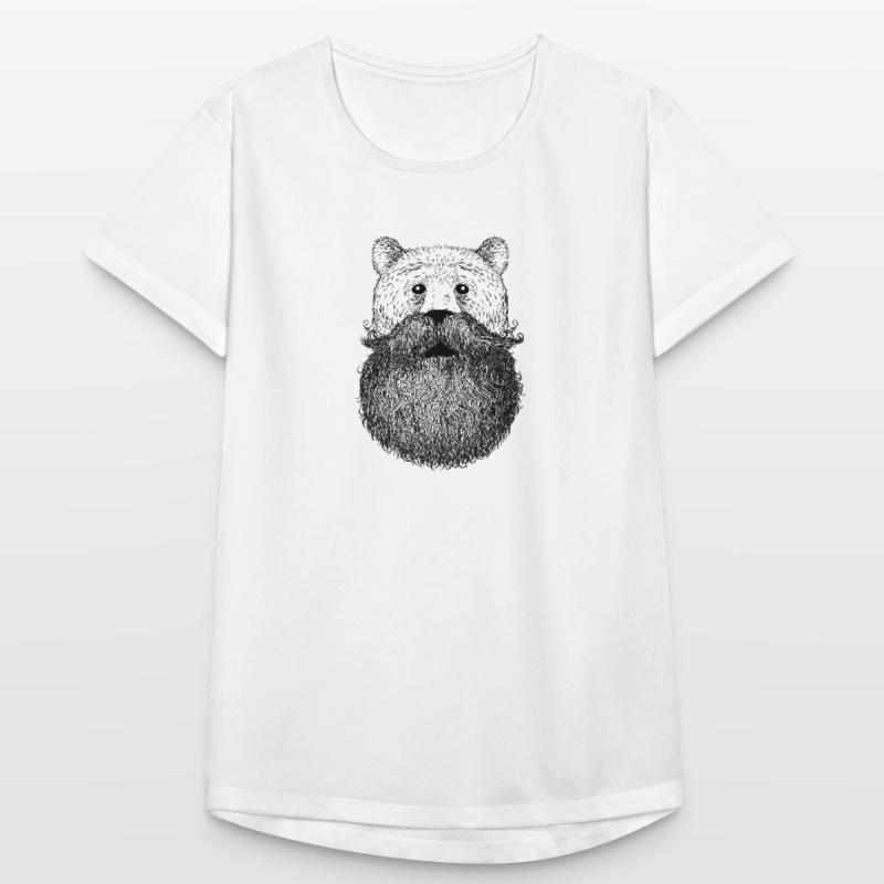 Bär oder Bart Frauen T-Shirt atmungsaktiv
