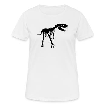 dino - Women's Breathable T-Shirt - white - Front - AI Model Female 172 dark (172cm)