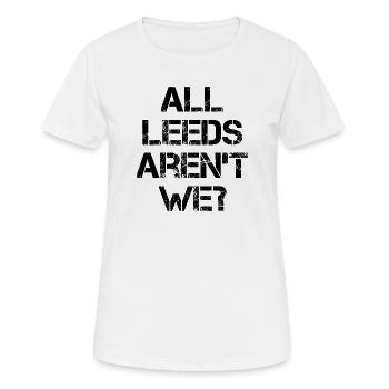 UNE LOI - T-shirt respirant Femme - blanc - Devant - AI Model Female 172 dark (172cm)