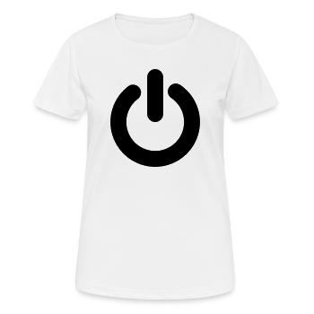spiele - Frauen T-Shirt atmungsaktiv - Weiß - Vorne - AI Model Female 172 dark (172cm)
