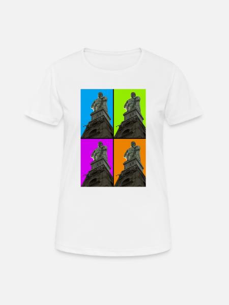 Herkules - Kassel - Frauen T-Shirt atmungsaktiv - Weiß